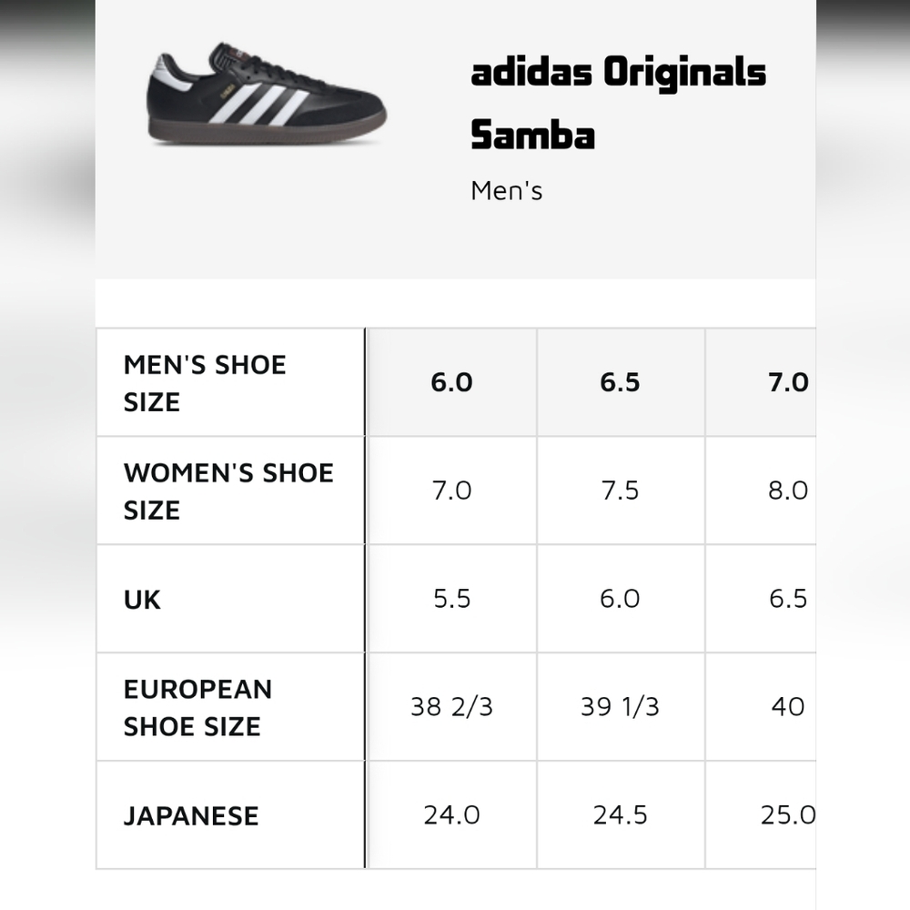 ADIDAS SAMBA INDOOR SOCCER OG SHOES CORE BLACK/CLOUD WHITE MEN'S 6 & WOMEN 7 - Picture 5 of 16